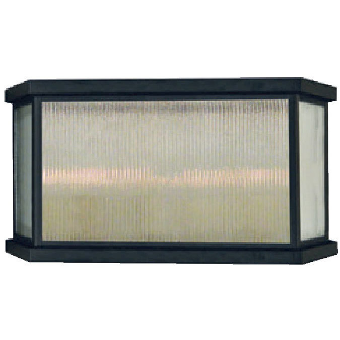 Lyon 4 Light 9 inch Antique Brass Outdoor Column Mount in Aerolite
